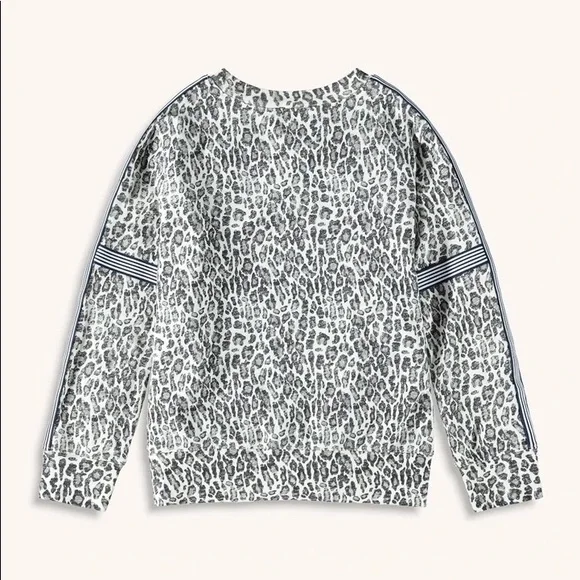 Splendid Girl Leopard Print Pullover - Picture 4 of 6